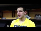 Video: Mitch McGary, Nik Stauskas, Jordan Morgan and Jon Horford react to Wisconsin loss