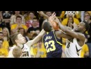 Video: Zak Irvin, Caris LeVert and Nik Stauskas react to blowout loss at Iowa