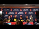 Video: Michigan players react to winning the outright Big Ten title