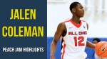 Peach Jam Highlights: Jalen Coleman