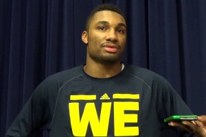 Zak Irvin talks double double against Nebraska