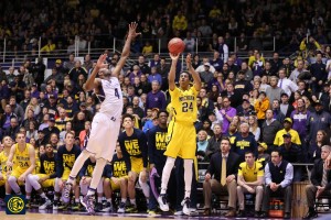 Northwestern 82, Michigan 78-21
